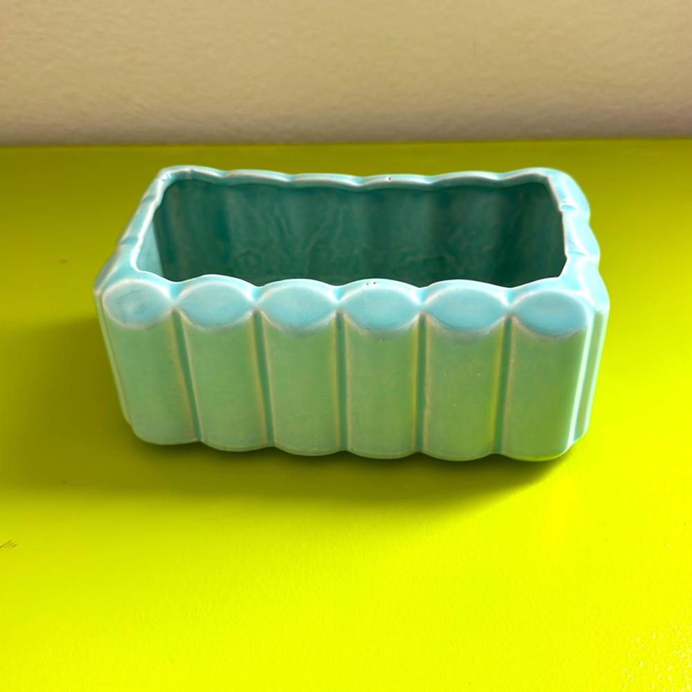 Vintage McCoy planter dish